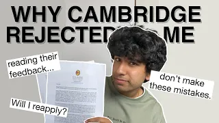 The REAL reason I was rejected by Cambridge University