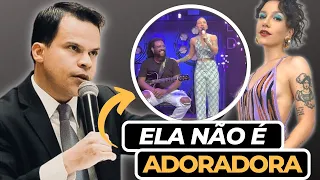 PASTOR ELISEU RODRIGUES CRITICA DEBOCHE E SENSUALIDADE DE PRISCILA ALCÂNTARA NA IBAB