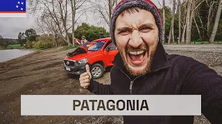 Am plecat in PATAGONIA si asta e masina noastra 4x4! Am inceput cu necaz...