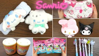 Huge Sanrio Unboxing Haul! | opening blind bags, mystery capsules, stationery, + more