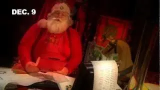 Christmas Countdown 2012 - Santa Claus Webcam: December 9