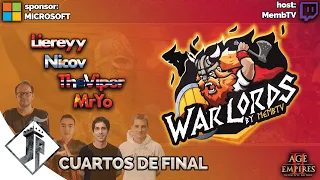 Warlords - CUARTOS DE FINAL - Nicov vs Liereyy + TheViper vs MrYo [Dia 12]