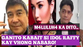 FINALLY! RAFFY TULFO TUMAWAG KAY VHONG NAVARRO PARA TULUNGAN SIYANG MAKALAY4 SAKANYANG K4SO