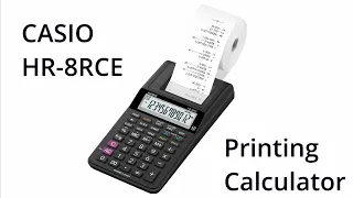 Casio HR-8RCE Printing Calculator