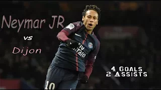 Neymar Jr vs Dijon 🔥  Home HD | PSG 8-0 Dijon | Ligue 1 17/01/2018.