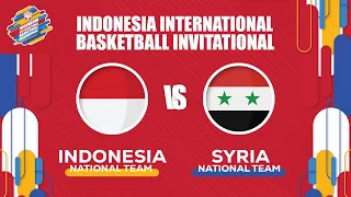 INA VS SYR - INDONESIA INTERNATIONAL BASKETBALL INVITATIONAL