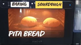 Baking Pita Bread in Anova Precision Oven