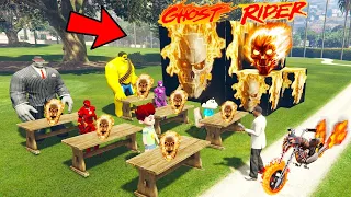 FRANKLIN Ask Question & Answers To Open Hulk Ghost Rider Lucky Box With Shinchan In GTA V