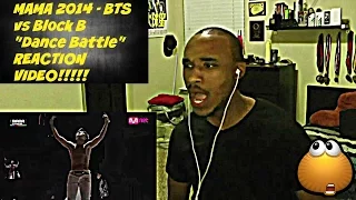 MAMA 2014 - BTS vs Block B "Dance Battle" REACTION VIDEO!!!!