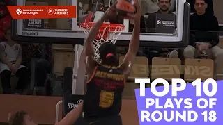 Top 10 Plays | Round 18 | 2022-23 Turkish Airlines EuroLeague