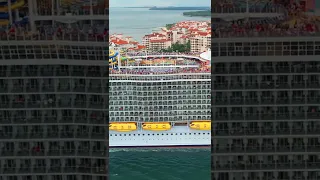 BIGGEST CRUISE SHIPS IN THE WORLD | ROYAL CARIBBEAN | WONDER | SYMPHONY | ALLURE | OASIS #shorts