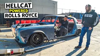 The Hellcat Rolls Royce gets X-Piped at Borla! Is the Switchfire X-Pipe the best sounding exhaust??