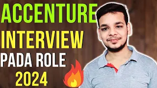 Accenture PADA Role Interview Questions | Accenture Interview Experience|Crack #Accenture Interview