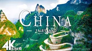 FLYING OVER CHINA (4K UHD) - Relaxing Music Along With Beautiful Nature Videos - 4K Video Ultra HD