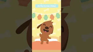 Harvey Dance CHALLENGE 🐶🕺 | Dance Along for Kids | Sago Mini World