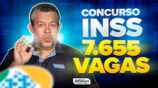 Novo Concurso INSS Solicitado - 7.655 vagas para 2024 - AlfaCon