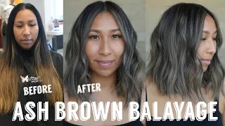 Hair Transformations with Lauryn: Ash Brown Balayage on Dark Hair Ep. 137