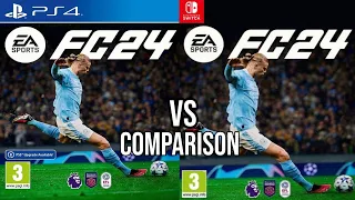 EA FC 24 PS4 Vs Nintendo Switch