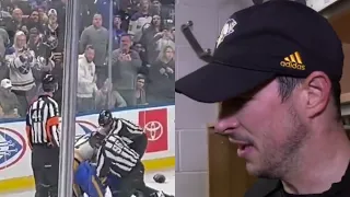 Crosby On Dropping Gloves in Preseason