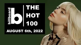 BILLBOARD HOT 100 (August 6th, 2022), Top 100 Singles