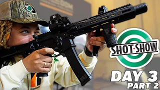 SHOT Show DAY 3 Part 2: Daniel Defense , Meprolight , Radian Weapons , Alpha Foxtrot , and More !