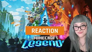 My reaction to the Minecraft Legends Trailer | GAMEDAME REACTS