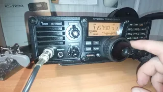 ICOM IC-7200 для Детской коллективной радиостанции R4DS