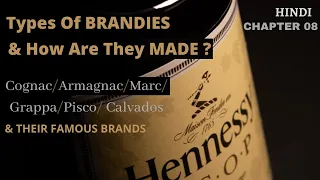 Types Of Brandies & How Are They Made? Cognac/Armagnac/Marc/Grappa/Pisco/Calvados CHAPTER 08