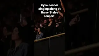 Kylie Jenner singing along at Harry Styles concert #kyliejenner #kimkardashian #kourtneykardashian