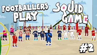 ☠️#2! Footballers Play SQUID GAME!☠️ (Episode 2: Frontmen 3.6 Tug of War)