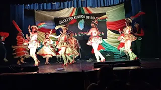 Ballet Folklórico Nueva Esperanza - Morenada junto a Roxana Piza