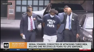 Man sentenced for stabbing 3 homeless people in NYC