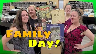 New & Used Vinyl Records - Super Unboxing for Family Day