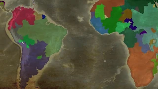 Europa Universalis IV - Extended Timeline (AI only timelapse)