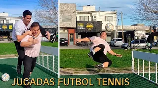 Cómo GANAR al FUTBOL TENNIS jugadas divertidas