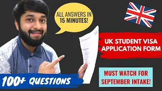 🇬🇧UK STUDENT VISA APPLICATION FORM | Fill Online Guide | 2021 Update