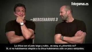 'Los Mercenarios 3': Entrevista a Sylvester Stallone y Jason Statham