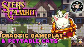 New Autobattler Roguelike is a Retro Hit + CATS | Seer's Gambit Demo