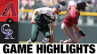 D-backs vs. Rockies Game Highlights (8/14/22) | MLB Highlights