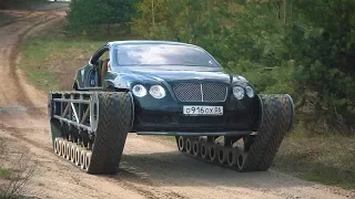 Bentley Ultratank  tracked vehicle.  Test Drive.