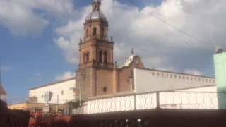 Santa Ana church in Zacapu Michoacan 1st bell ringing