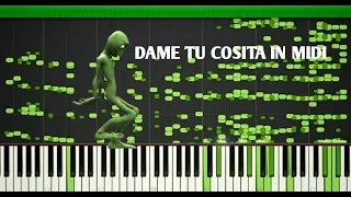 Dame Tu Cosita but converted to MIDI