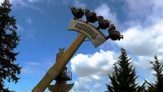 Timber Axe off-ride HD Wild Waves Enchanted Village
