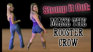 Make the Rooster Crow Line Dance with Music