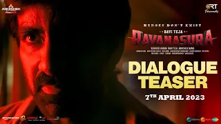 Ravanasura Dialogue Teaser | Ravi Teja | Sushanth | Megha Akash | Sudheer Varma | Abhishek Nama