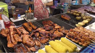 Street Food in Phuket, Thailand. Best Stalls of Bangla Road in Patong City