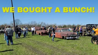 Auction Action: Texas Car & Truck Graveyard SOLD! Ford, Chevrolet, IHC, Cadillac, Buick, Dodge!