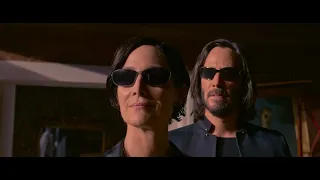 The Final Scene of The Matrix Resurrections (2021) Keanu Reeves, Carrie-Anne Moss  HD