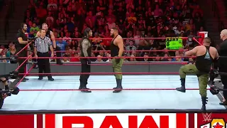 The Shield Vs Baron Corbin & AOP - WWE Raw 24/09/2018 (En Español)