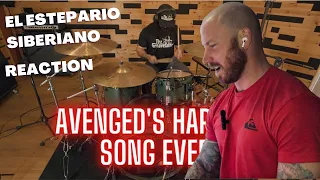 Drummer Reacts To El Estepario Siberiano AVENGED SEVENFOLD | BLINDED IN CHAINS - DRUM COVER